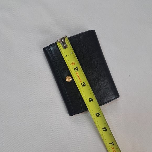 Goldpfeil Leather Wallet/Billfold Black - Picture 9 of 10